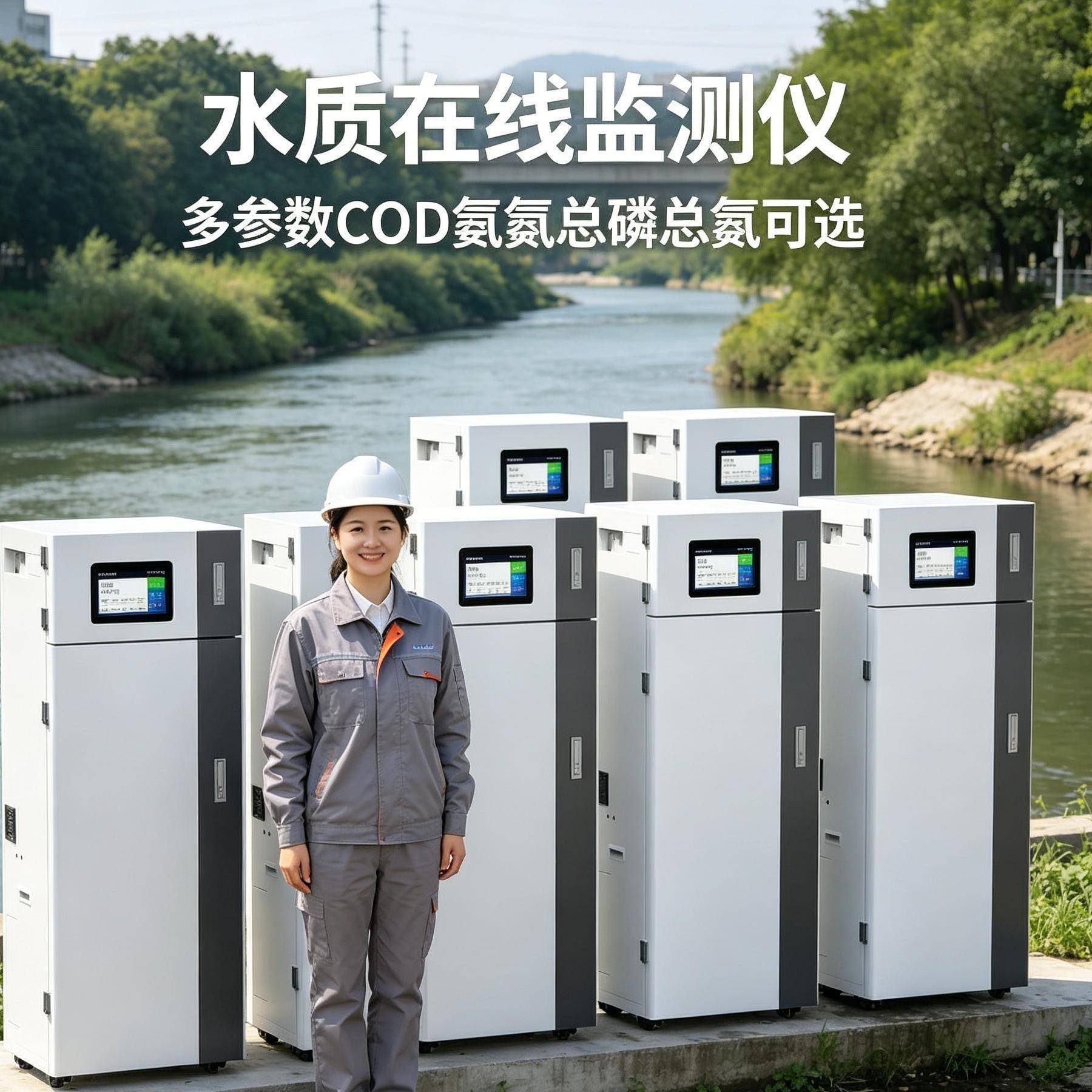 在总线COD氮总磷氮检测仪污水水质分析仪重金属悬氨浮物监测仪