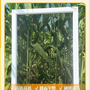 不锈钢金刚网家用纱网高清高透纱窗纱门网防蚊防鼠隐形免打孔纱网