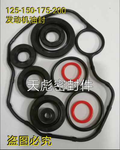 三轮摩托车宗申隆鑫力帆福田150 175 200启动杆变档杆发动机油封