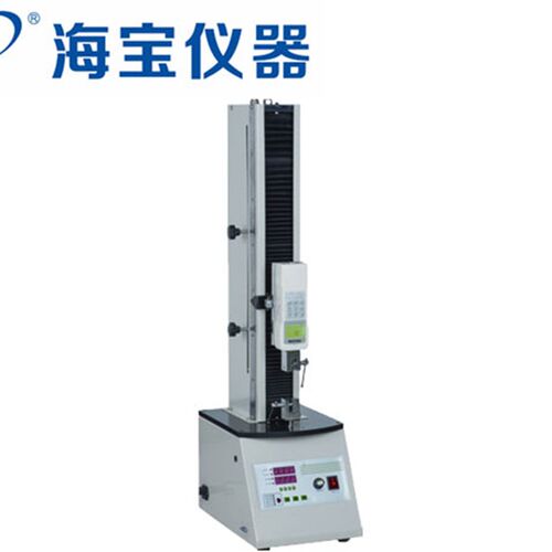 电动单柱立式机台HDE-500 海宝电动测试台 实验室数显拉力测试台