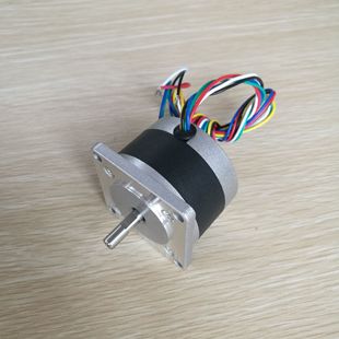 Nema23步进电机 57步进电机 机身41 圆形 二相六线 12V 3.2kg.cm