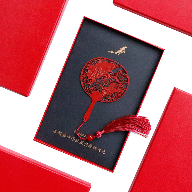喜鹊登梅中国风金属书签新年礼品结婚回礼古典文创春节书签学生用