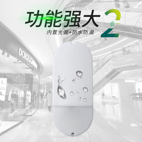 消防应急壁灯LED防水吸顶壁挂走廊照明灯疏散酒店楼梯停电应急灯