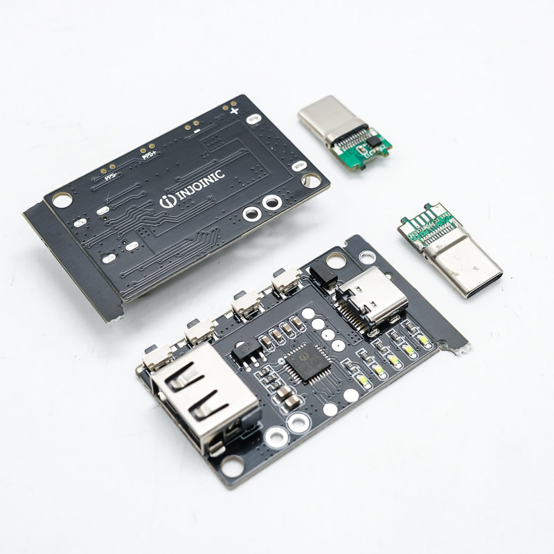 USB PD3.1 28V电压诱骗测试板老化带载测试