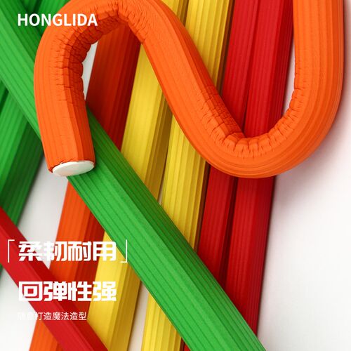 万能杠魔力杠万能烫发杠卷发方形棒子海绵热烫冷烫杠子内扣橡胶卷
