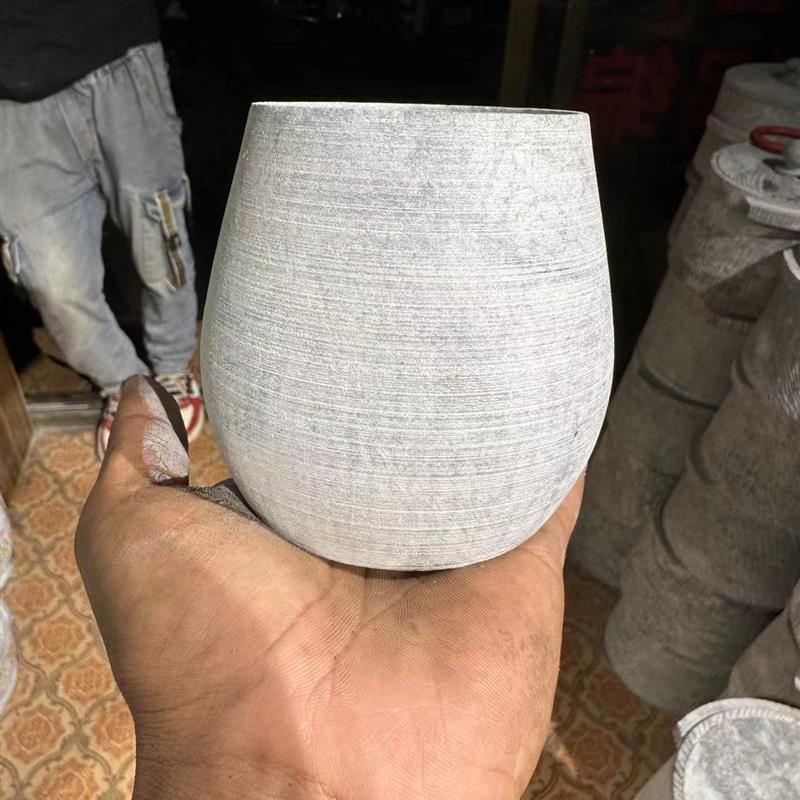 纯手工墨脱天然皂石墨脱石锅同料手工杯子16种微量元素茶水杯