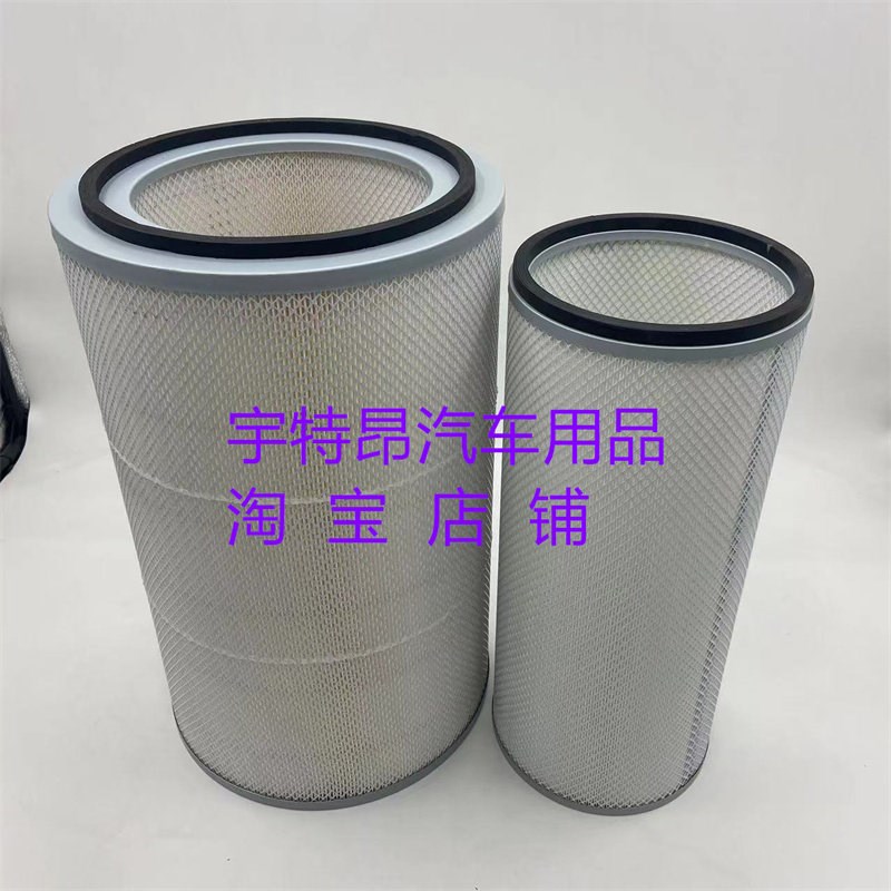 K3252红岩杰狮C100C500空滤340 350 390 430新金刚货车空气滤芯格图片