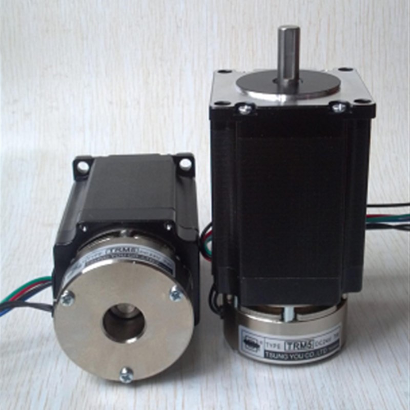 57BYGH1.8煞车电机 轴8mm 机身76mm 力矩2N.m 24V断电煞车 套装