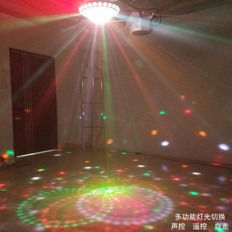 ktv闪光灯七彩灯包房led旋转声控宇宙魔球激光灯酒吧蹦迪舞台灯光