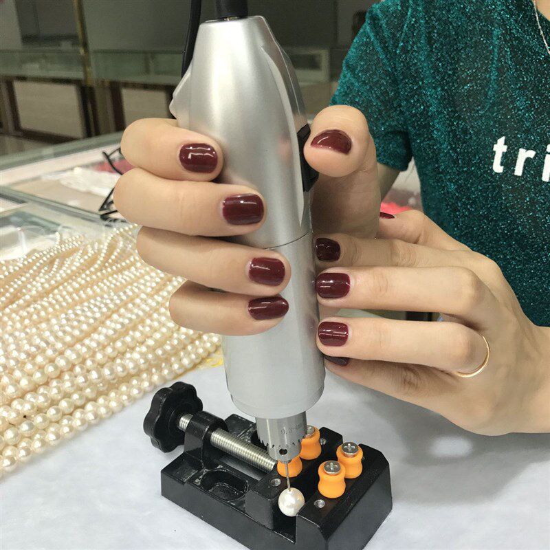 珍珠打孔机 电钻打孔器 电动 迷你扩孔器 diy小电钻 微型电钻
