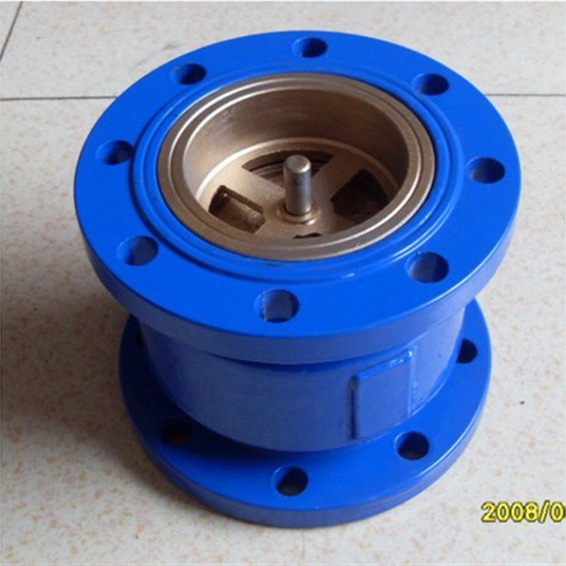 消声止回阀 立式止回阀 HC41X-16 法兰单向阀/逆止阀 DN40-300
