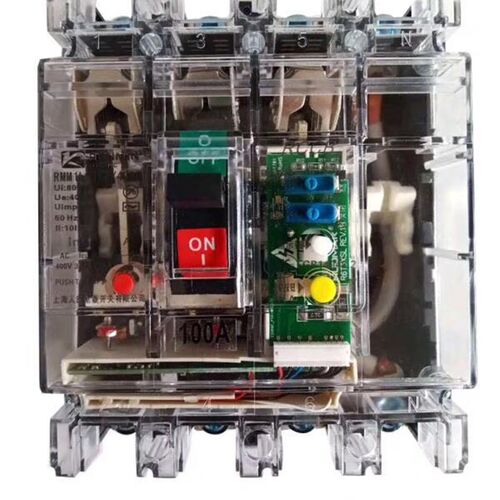 透明塑壳漏电开关断路器RMM1LE-160/4300250A400A630工地专用空开