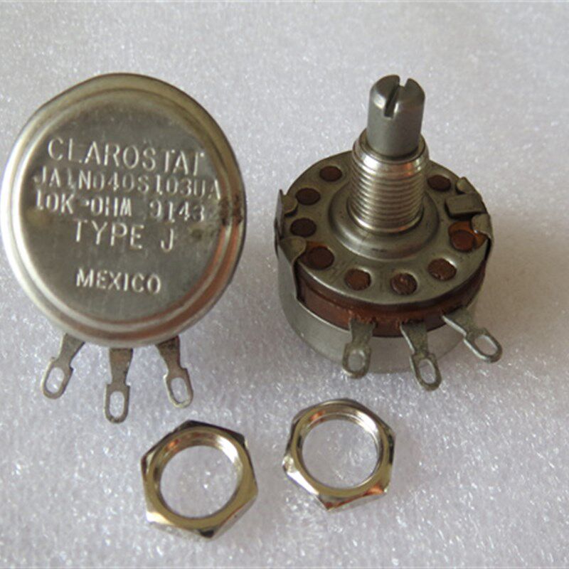JA1N040S103UA进口美国CLAROSTAT 10K胆机电位器圆柄柄长15.5MM