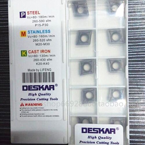 正宗DESKAR戴斯卡CCMT09T304-MT LF90陶瓷钢件可替NX2525 CT3000