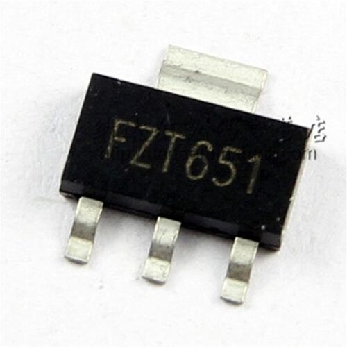 1盘 FZT651 贴片 SOT223 三极管 芯片  NPN平面高性能晶体管