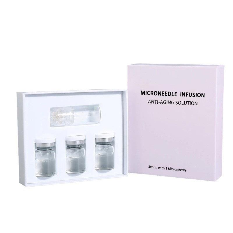 跨境Microneedle serum微针精华液套盒 保湿抗皱紧致微针精华液 - 实物图