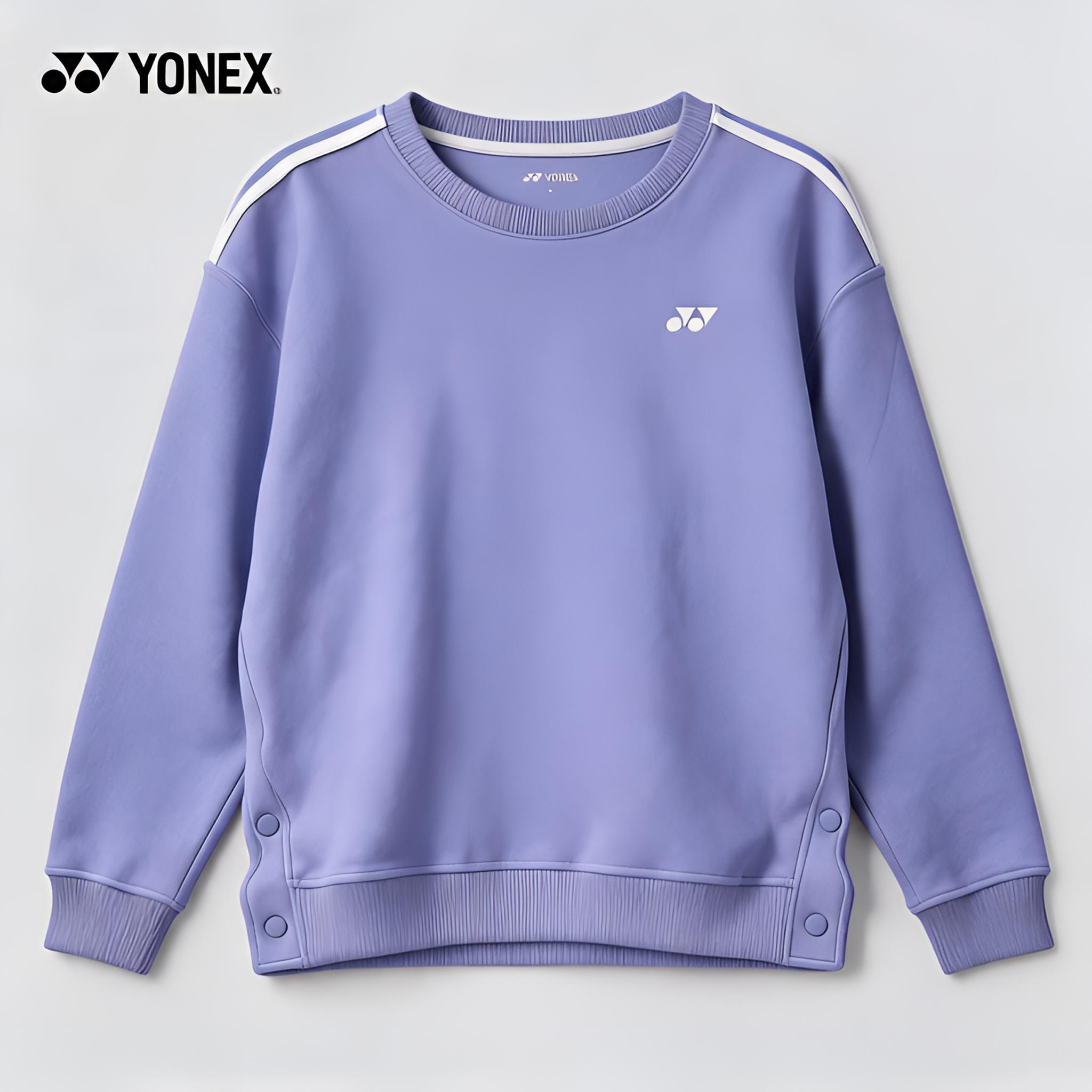 YONEX尤尼克斯新款羽毛球服男女同款情侣装yy休闲运动长袖2300326