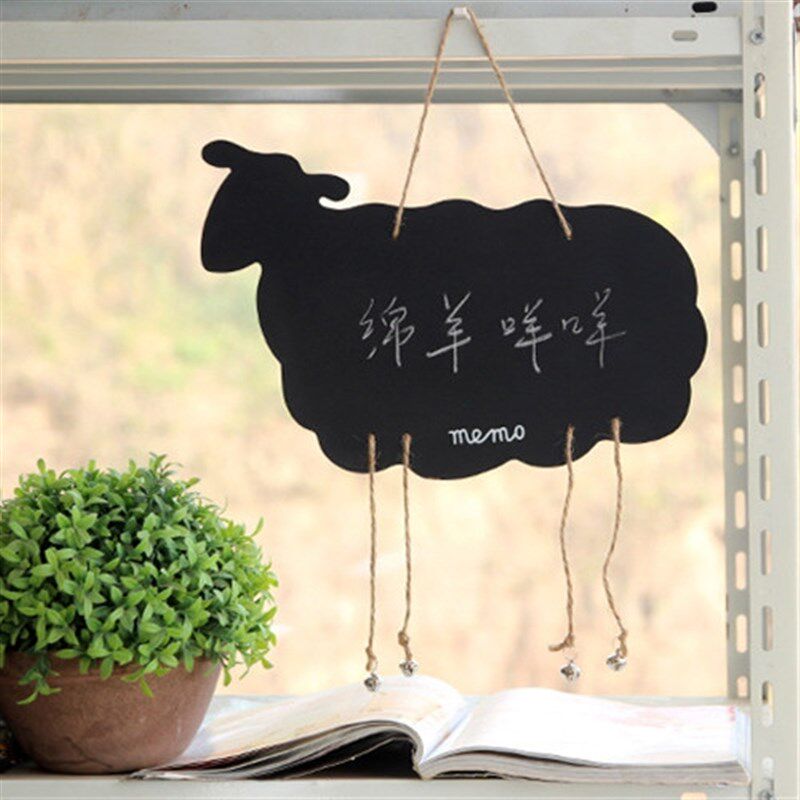 创意双面挂牌门牌 店铺营业休息欢迎光临 店面挂牌可写内容留言板
