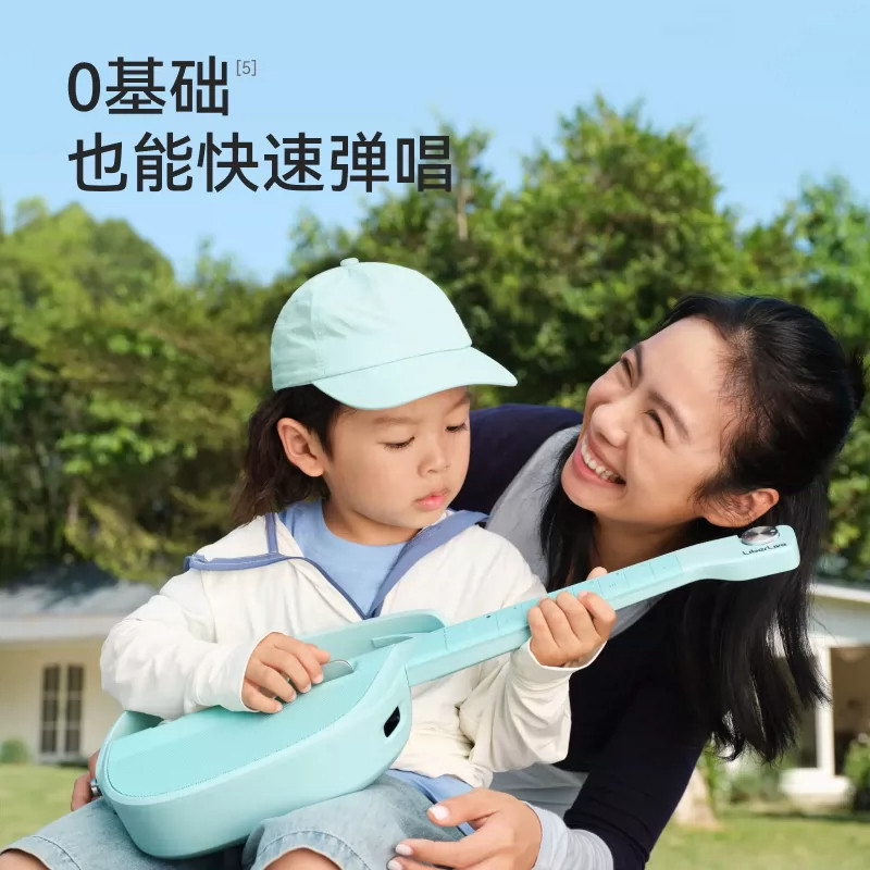 LIBERLIVE【新品】U1 无弦吉他智能电子吉他便携自动挡初学小吉他图片