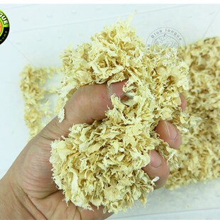 宠物玉米蛇垫材低尘木屑刨花木丝爬虫爬宠垫料木屑白杨木片木丝