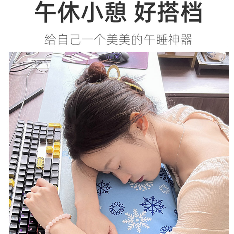宝宝夏天水枕头儿童大人免注水水枕学生午睡冰凉枕办公室水袋垫子