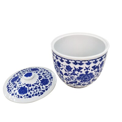景德镇米缸家用带盖防虫防潮酱菜缸腌咸泡菜坛子米酒罐陶瓷鱼缸