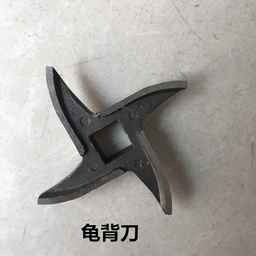22型QRLS400绞切机篦子绞肉机孔板圆刀出肉板带凸起十字磨龟背刀