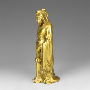 包邮开运纯铜医圣神医华佗铜像摆件悬壶济世铜华佗摆件送医院礼物