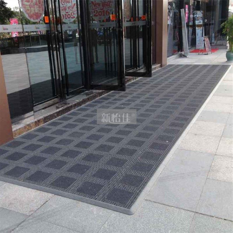 大厅门口除尘防滑脚垫宾馆酒店进门地毯商场用公司拼接地垫模块式