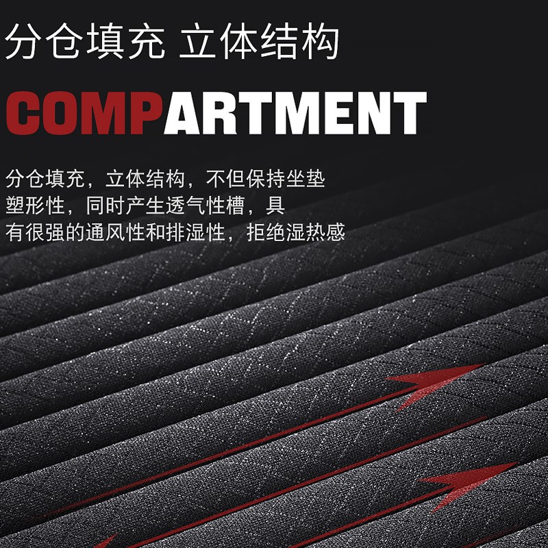 汽车坐垫四季通用前座单片荞麦单个主驾驶座椅垫防滑垫子后排座垫