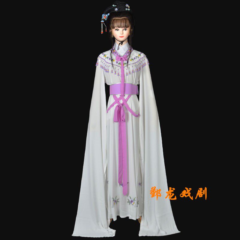 2021年戏剧越剧黄梅戏戏服花旦小姐红楼梦林黛玉丫鬟紫鹃服装