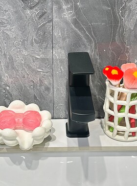 棉花糖轻奢陶瓷肥皂盒卫生间沥水创意家用高档香皂置物架网红可爱