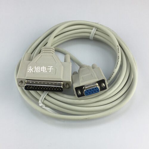 8A适用精卡皮卡刻字机数据线CT1200 900 630刻绘机打印线25针9孔