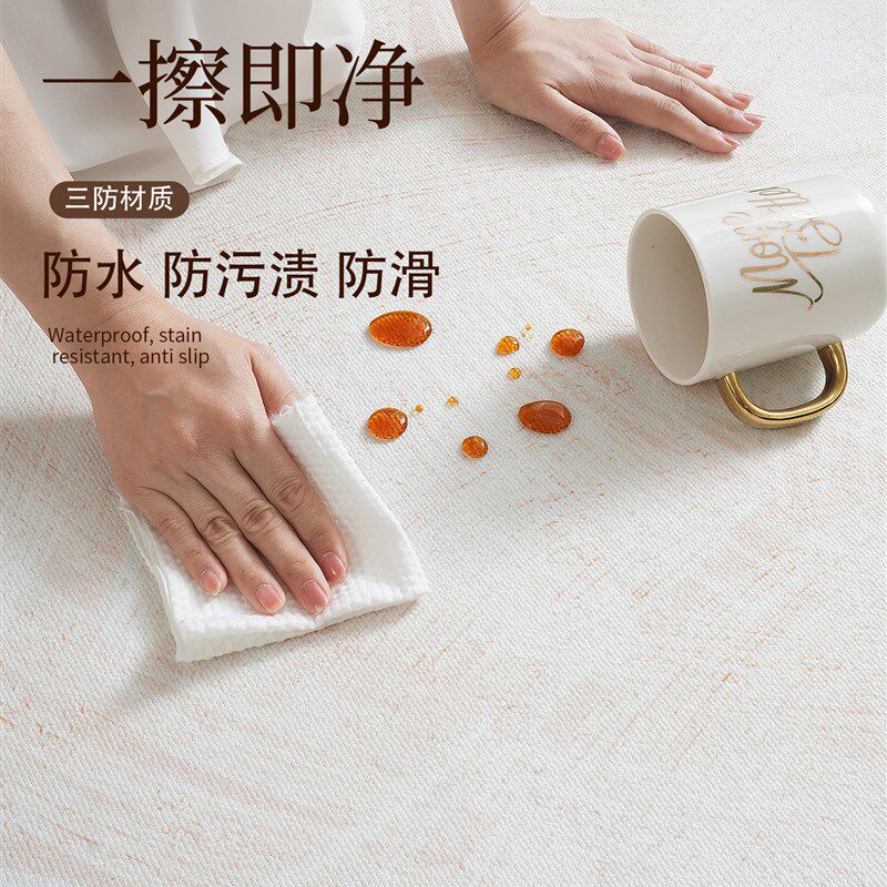 摇摇椅专用地毯圆形卧室客厅阳台椅子地垫办公室电脑躺椅转椅脚垫