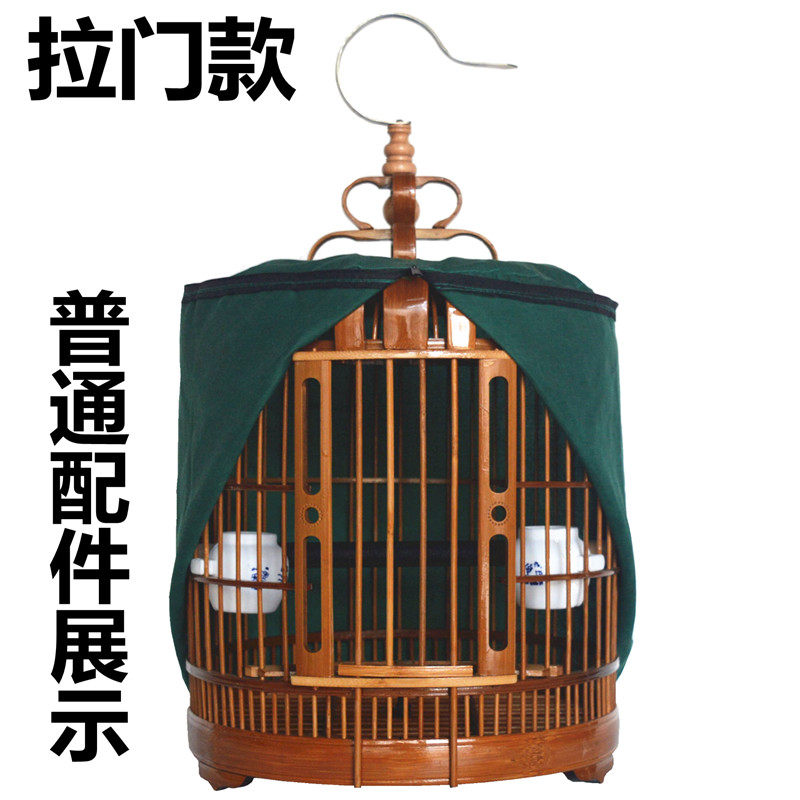 画眉鸟笼竹制贵州八哥鹩哥大号老竹全套凯里玉鸟手工三皮广式川笼