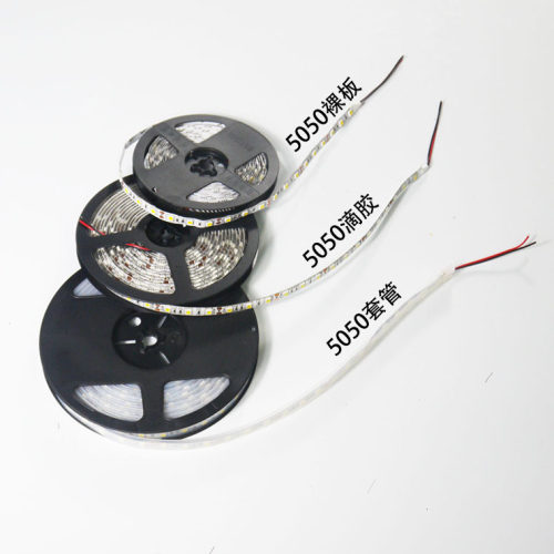 led灯带12V5050/5630软灯带4000K自然白中性光防水5050贴片软灯带