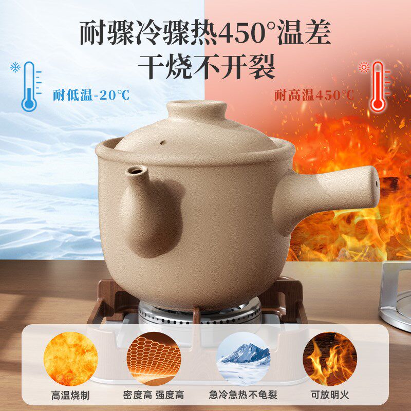 老式熬药砂锅煎药壶家用中药罐专门煮药煲专用的锅中医瓦罐药罐子