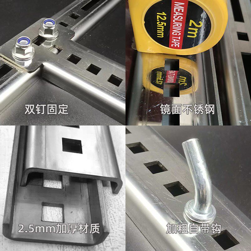 电热水器304不锈钢支架空心墙专用隐形挂架墙壁安装承重龙门架
