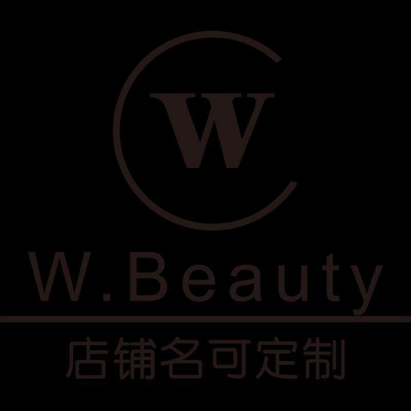 简约3d立体墙贴画自粘美容院墙面装饰品前台布置美甲美发店铺定制
