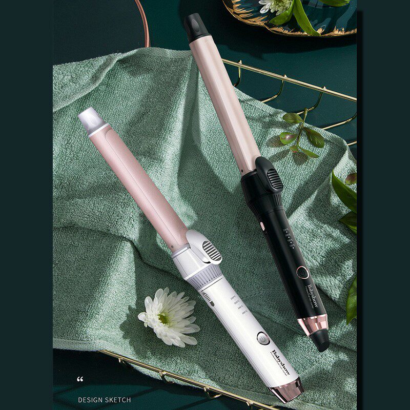 意博龙卷发棒新款卷发器化妆师发型师造型工具专业调温旋转电卷棒