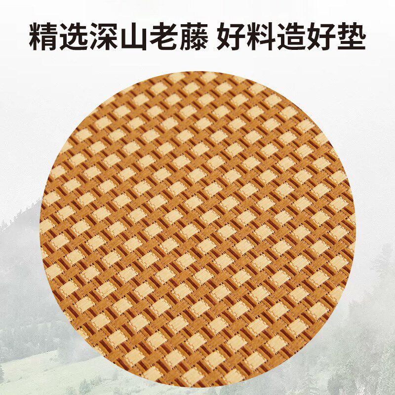 夏天藤席榻榻米垫子床垫椰棕地垫日式可折叠定制打地铺睡垫地铺垫
