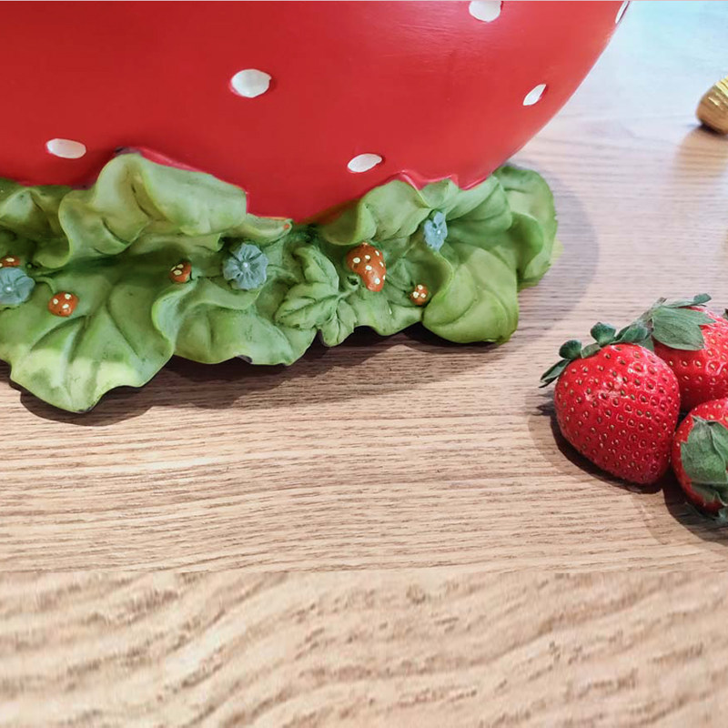 创意美式零食干点心兔子水果盘客厅茶几家用可爱卡通儿童个性时尚