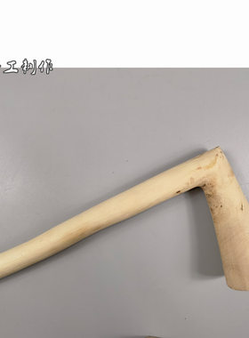 广西桂林恭城灌阳朔平乐打油茶木槌木锤工具天然树木手工7字锤子
