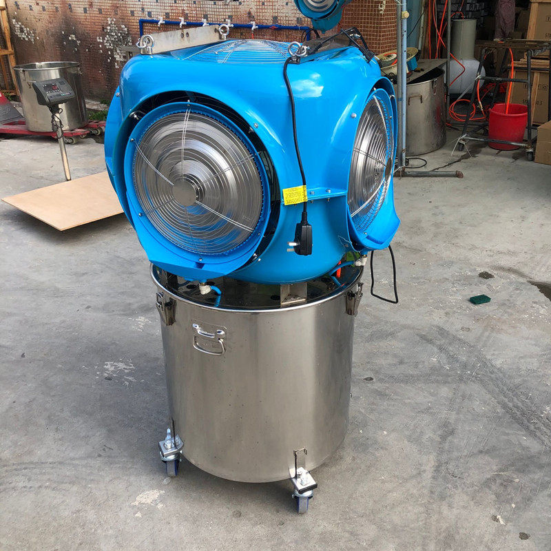 工业加湿器车间大型手推离心试雾化喷雾机纺织增湿降温除尘消毒机