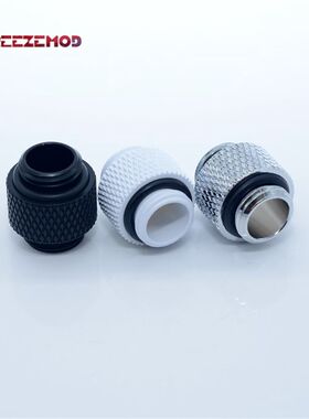 FREEZEMOD电脑水冷接头HDS-DT14B双外牙对接头标准对丝G1/4