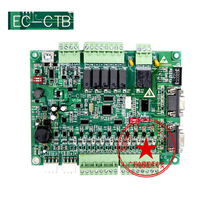 英威腾轿顶板 EC-CT0 V1.B4V1.02 轿厢板门机控制板通V板 IN讯T