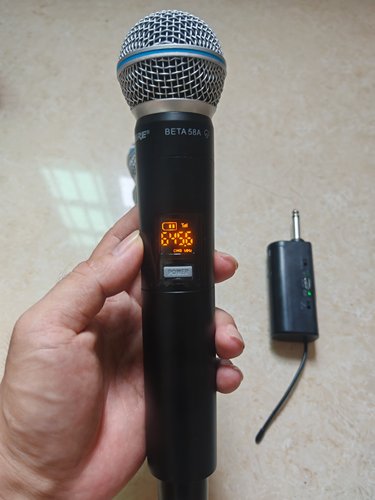 Shuer/舒BETA58A便携式无线麦克风直播演出家用K歌KTV话筒