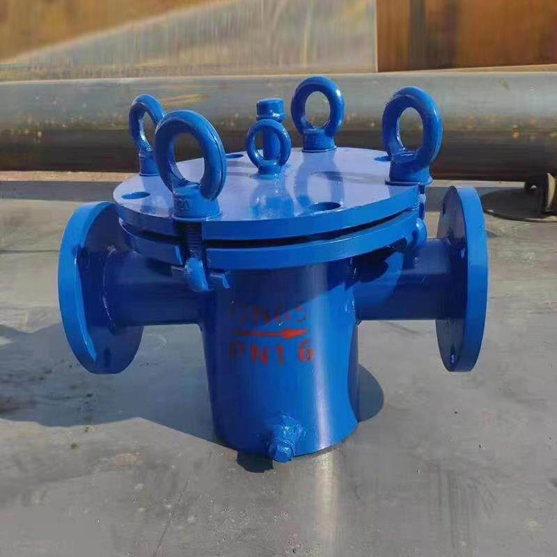 碳钢篮式过滤器空气水分离器篮式快开直管自然风管除污机污水过滤