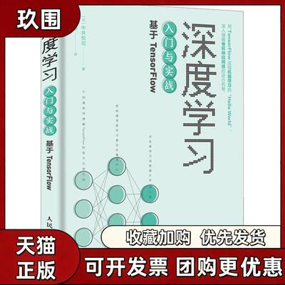 【正版书籍】深度入门与实战基于TensorFlow中井悦司人民邮电出版社