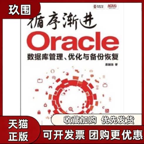 【正版书籍】循序渐进Oracle数据库管理优化与备份恢复盖国强人民邮电出版社